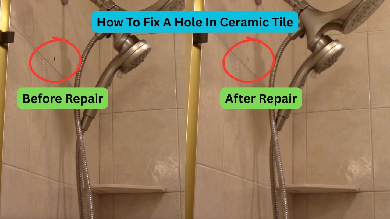 Fix Tile Mistakes at Plumbing Holes with Silicone