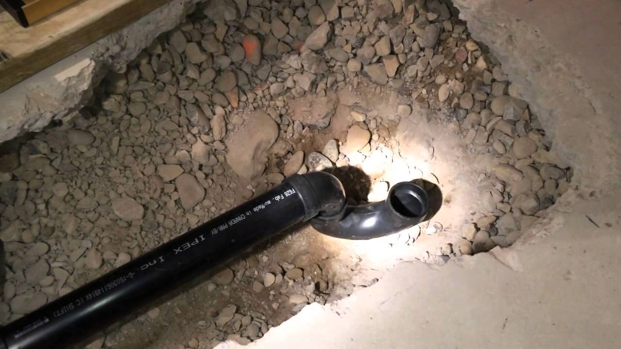 How to Plumb a Shower in Concrete Basement