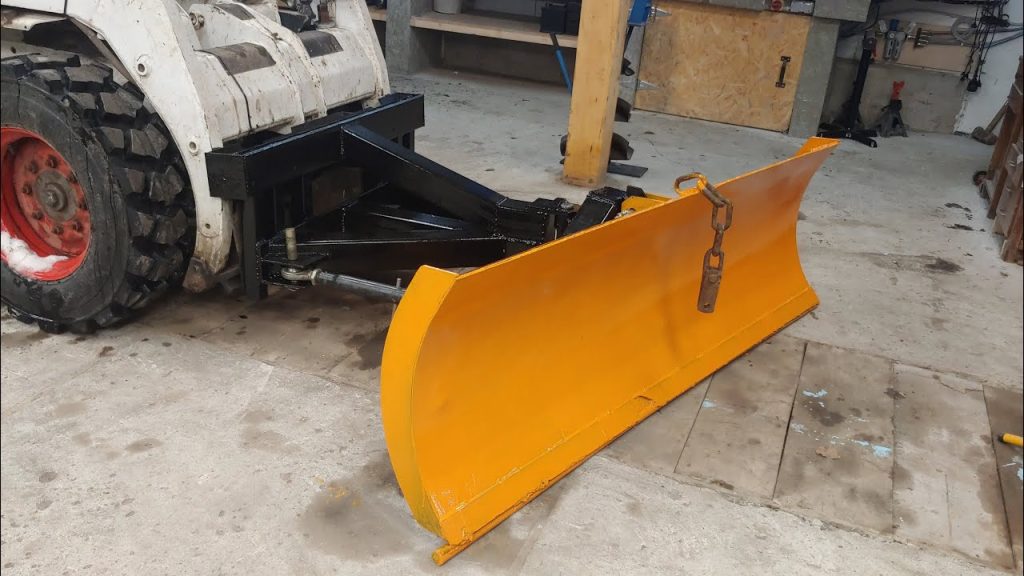 How To Plumb A Skid Loader Snow Plow Blade