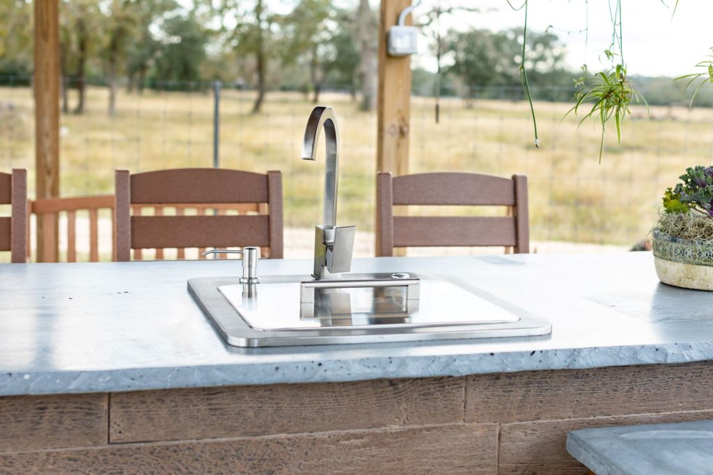 How To Plumb An Outdoor Kitchen Sink Without Drain