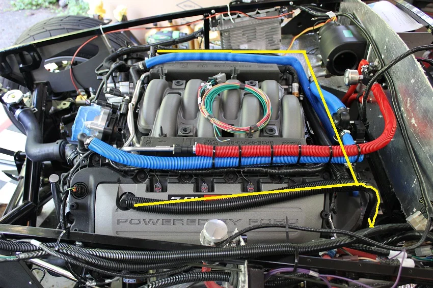 Ford Coyote Cooling System Plumbing Guide