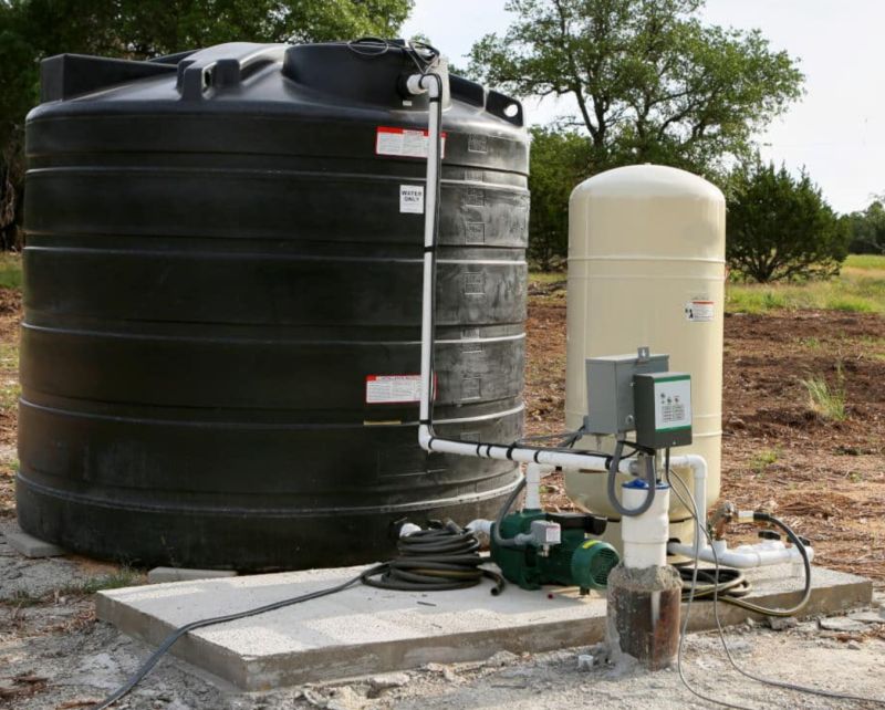 How To Plumb In Water From Water Holding Tank