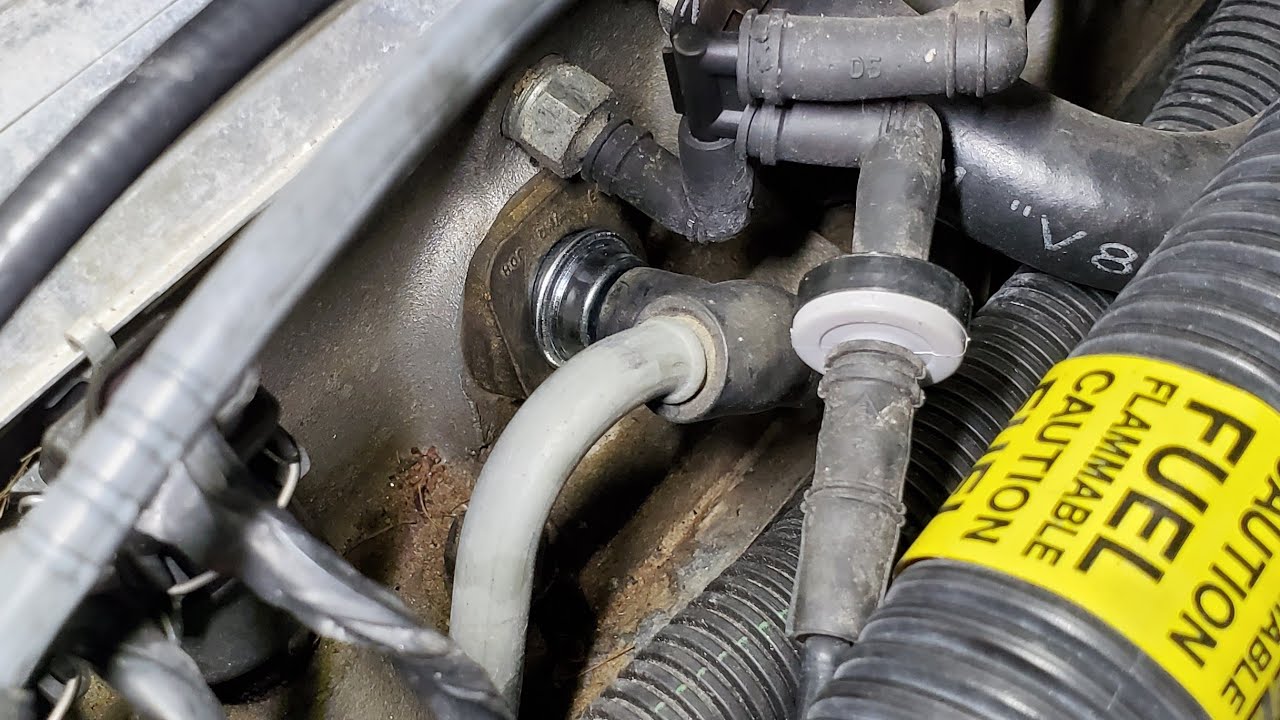 How to Plumb PVC Valve 1997 Vortec GM Engine