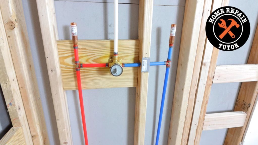 How To Plumb To A Bathroom Sink Using Pex