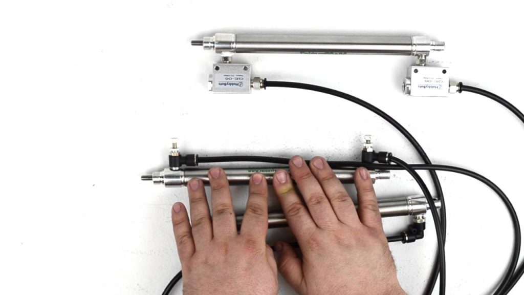 How To Plumb Up A Quick Exhaust Pnuematic Cylnders