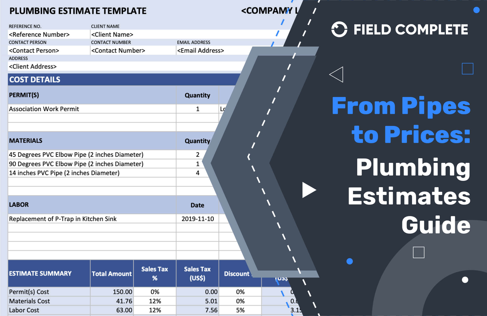 How to Price a Commercial Plumbing Renovation Project Calculator