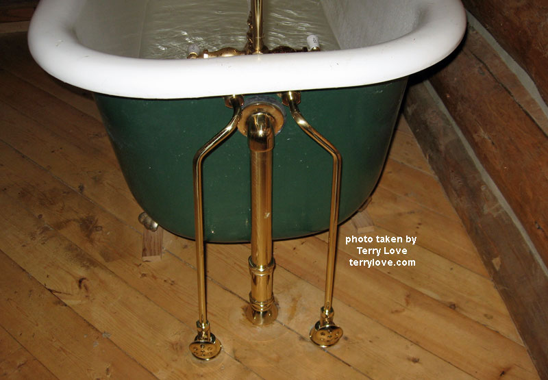 How To Redo Plumbing For A Bear Claw Tub