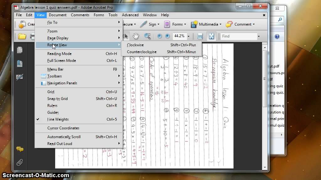 How To Rotate Scanned PDF To Make It Plumb