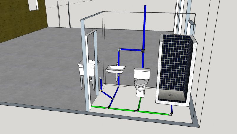 How To Rough Plumb A Bathtub In Concrete Floor