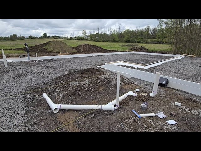 How To Run A Plumbing Vent Under Concrete Floor