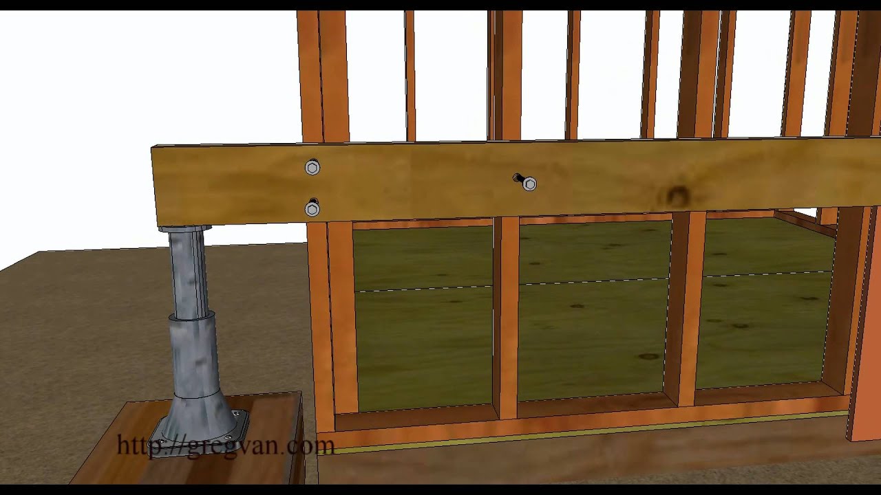 How To Straighten Old Building With Cables Plumb Jack
