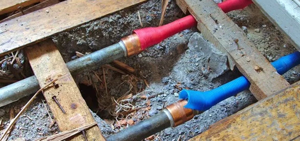 How to Trace Plumbing Lines in or Below Slab