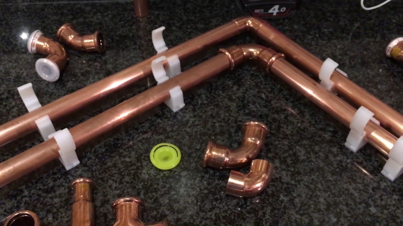 How To Use A Press-On Copper Fitting For Plumbing
