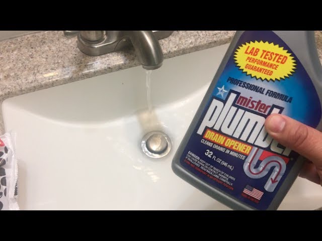 How To Use Mister Plumber Drain Opener On Toilet