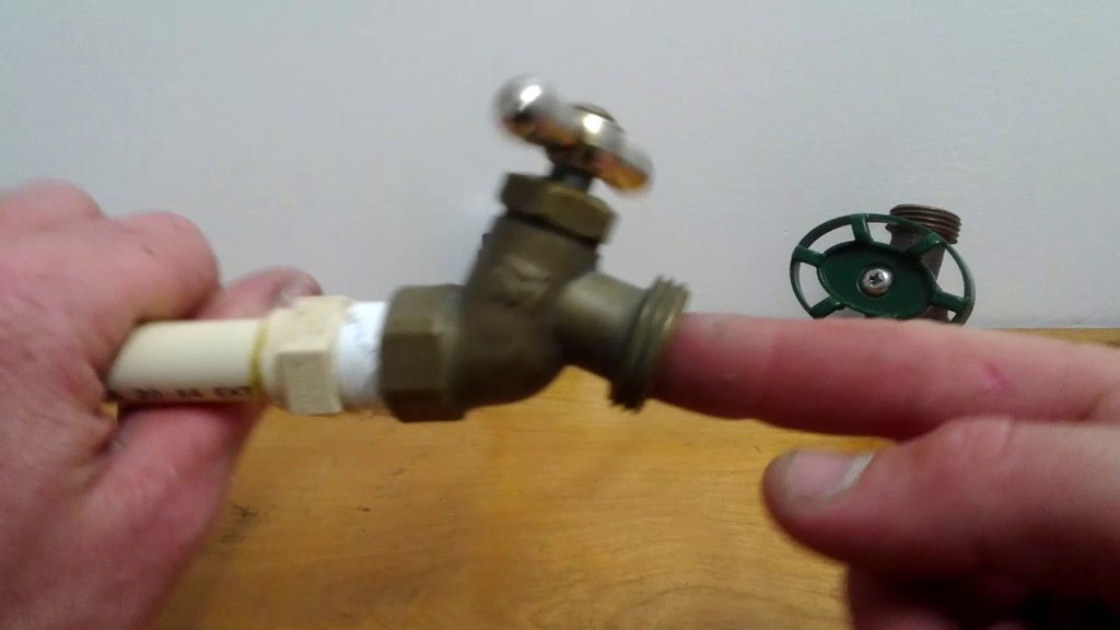How To.Use A Garden Hose To Hook Up.Cpvc Plumbing