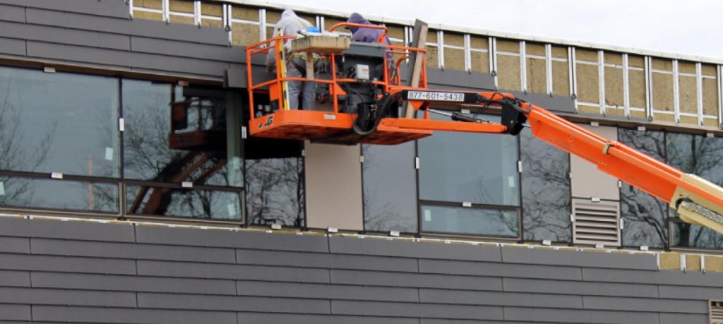 Installing Metal Panel Siding On Walls Out Of Plumb