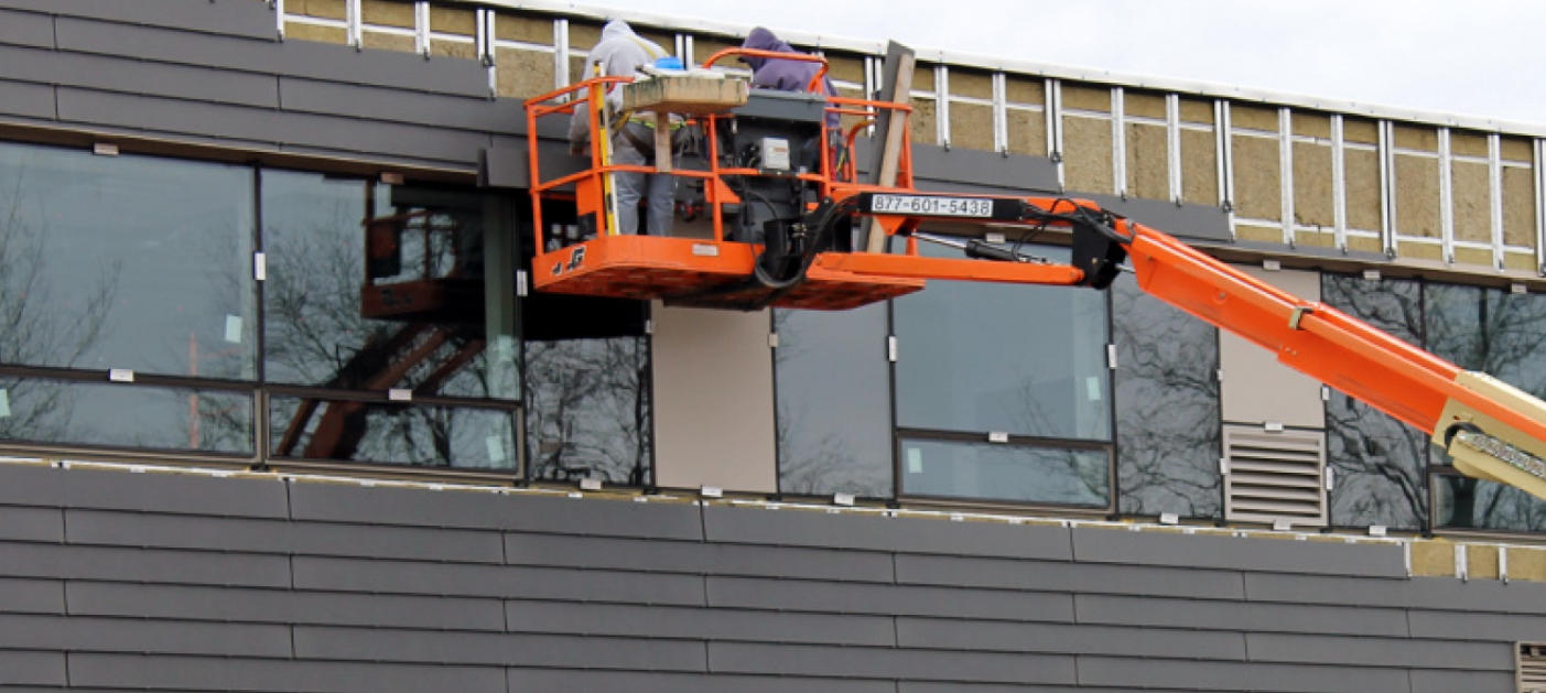 Installing Metal Panel Siding On Walls Out Of Plumb