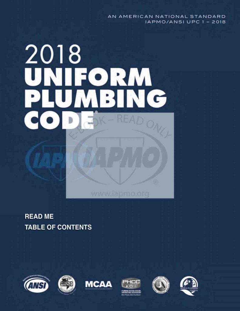 International Plumbing Code Water Pipe Sizing Chart Table 103.3