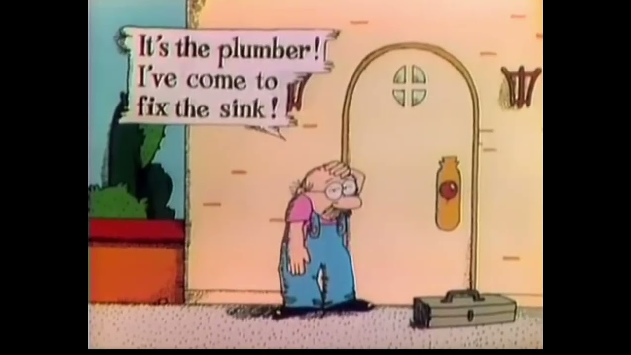 It’s The Plumber: He’s Come To Fix The Sink