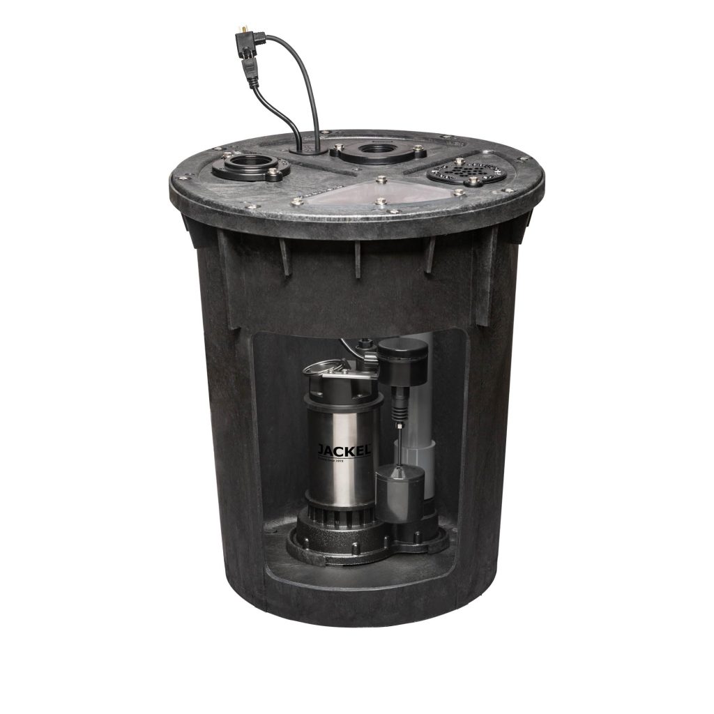 Jackel Pre Plumbed 1 2 Hp Sewage Basin System