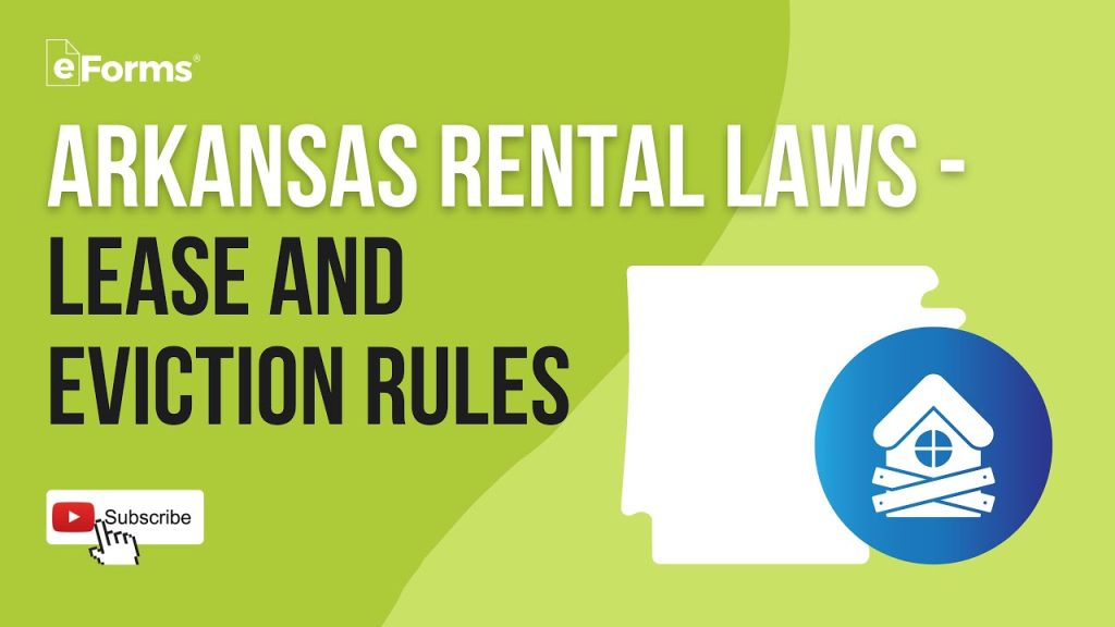 Landlord Laws On Plumbing In Arkansas With No Lease