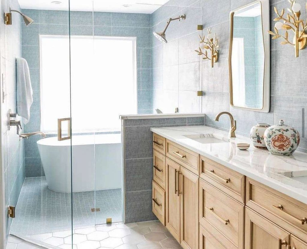 Leaving A Space To Get To Plumbing In Shower