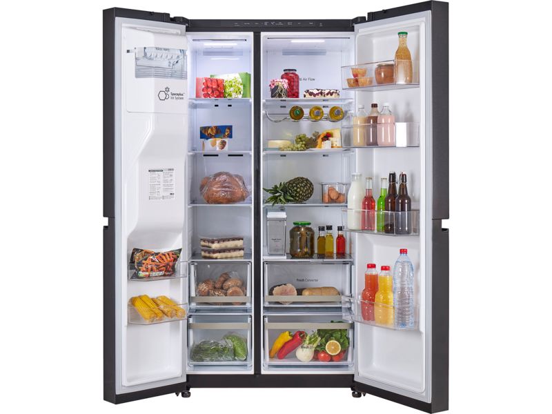 LG GSL545Pvyv: Non-Plumbed Ice & Water Guide