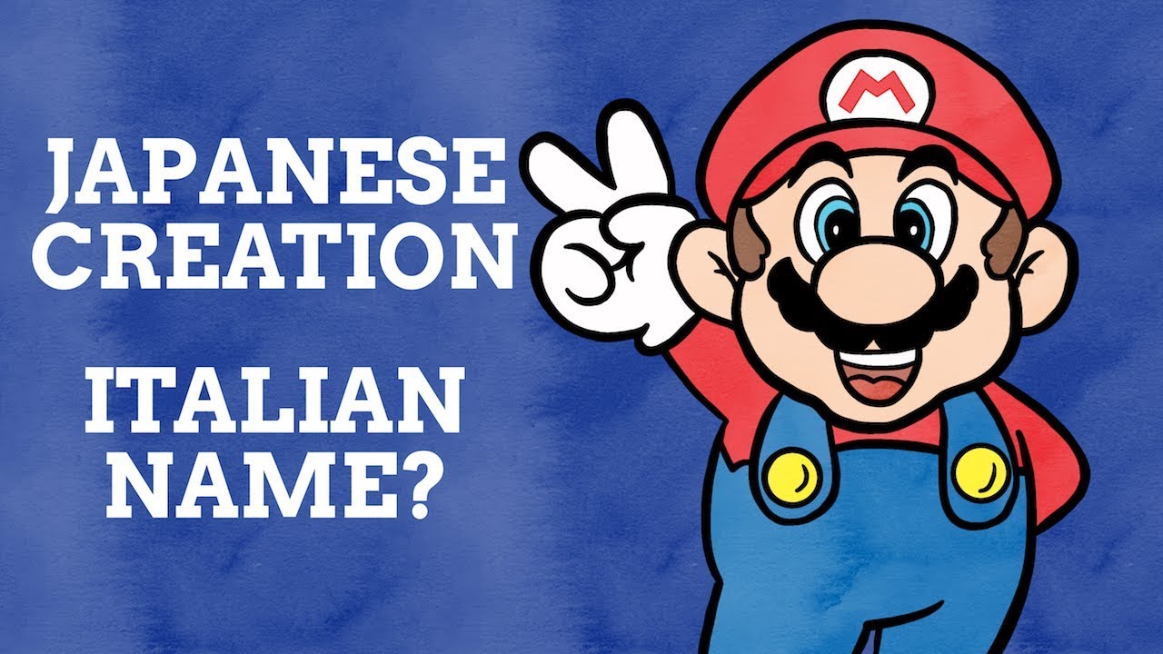 The Italian Plumber Designed by the Japanese