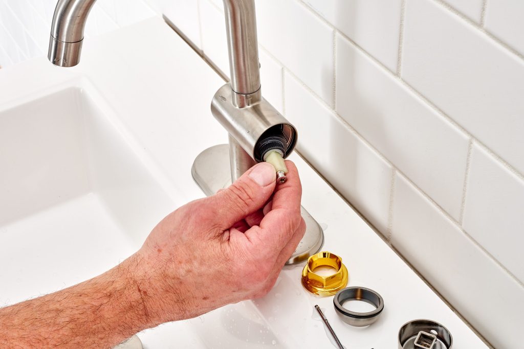 My Plumber Chipped My Sink During Repair Of Faucet