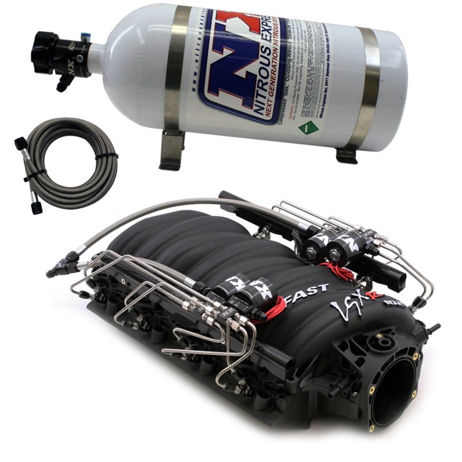 Nitrous Express LSXR 102mm Intakes Plumbed for LS2: Fitment Guide