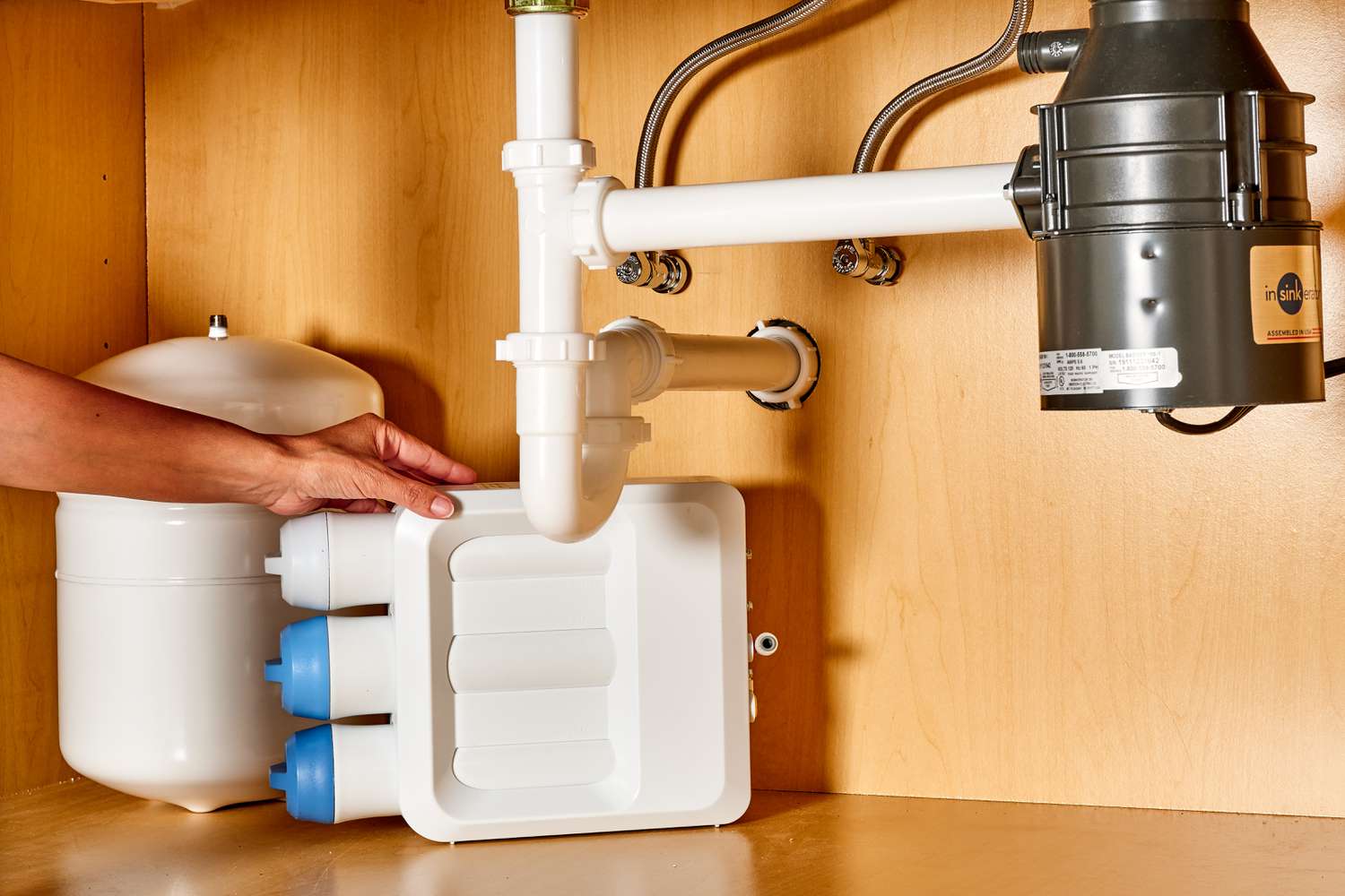 Petar Ivanov Plumbing Installs Install RO With Refrigerator Connection
