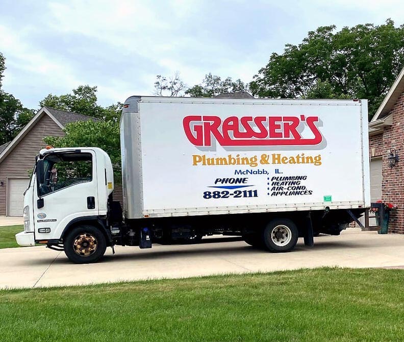 Phone Number For Grassers Plumbing And Heating McNabb IL