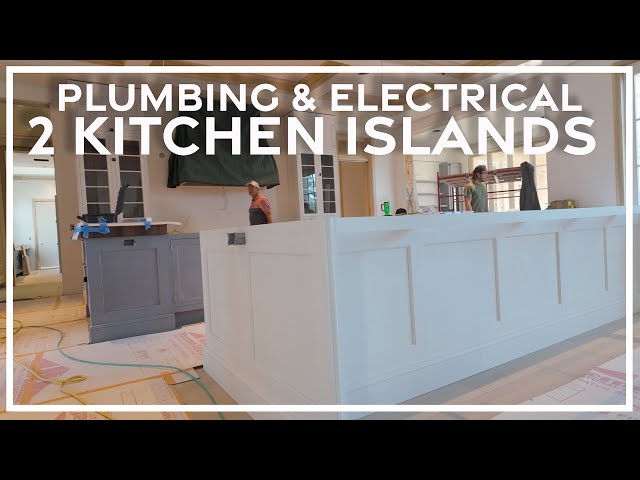 Planning Plumbing And Electrical In An Island New Construction