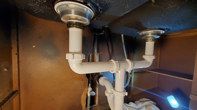 How to Plumb a 4″ Steel Floor Drain for a Sink