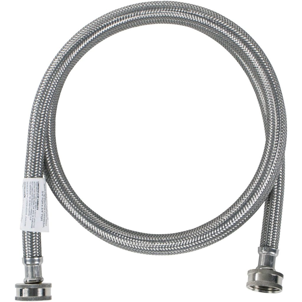 Plumb Craft By Waxman Stainless Steel Washing Machine Hose