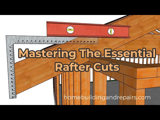 Plumb Cuts Guide: Rafters to Ridge Connection