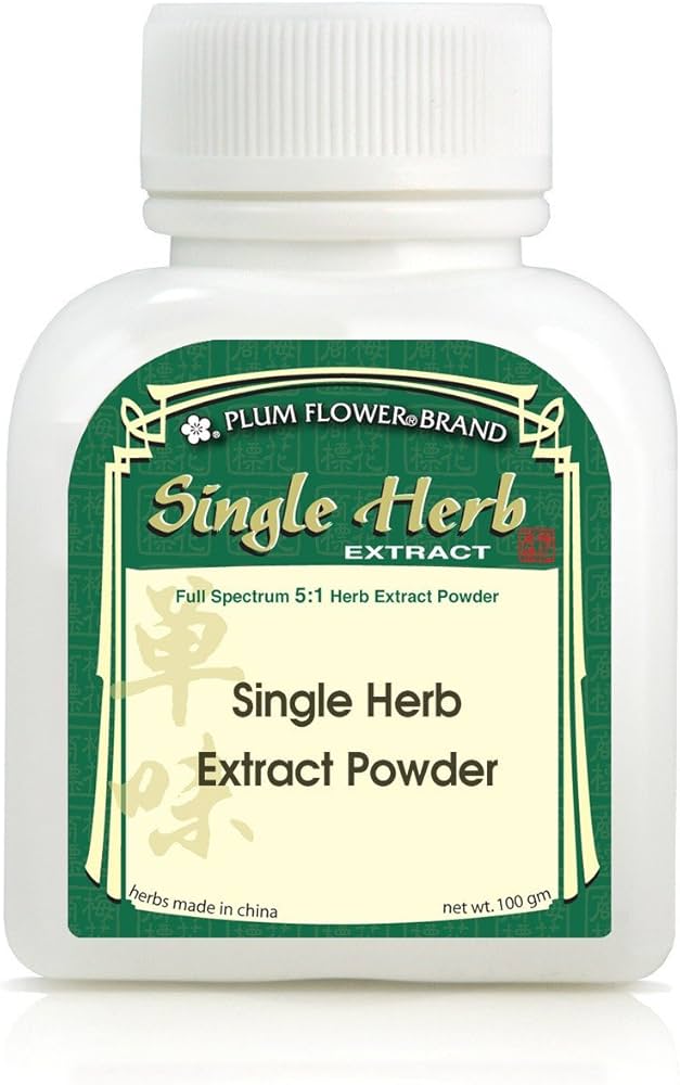 Plumb Flower Brand Huang Qin Powder: Pure Scutellaria Extract