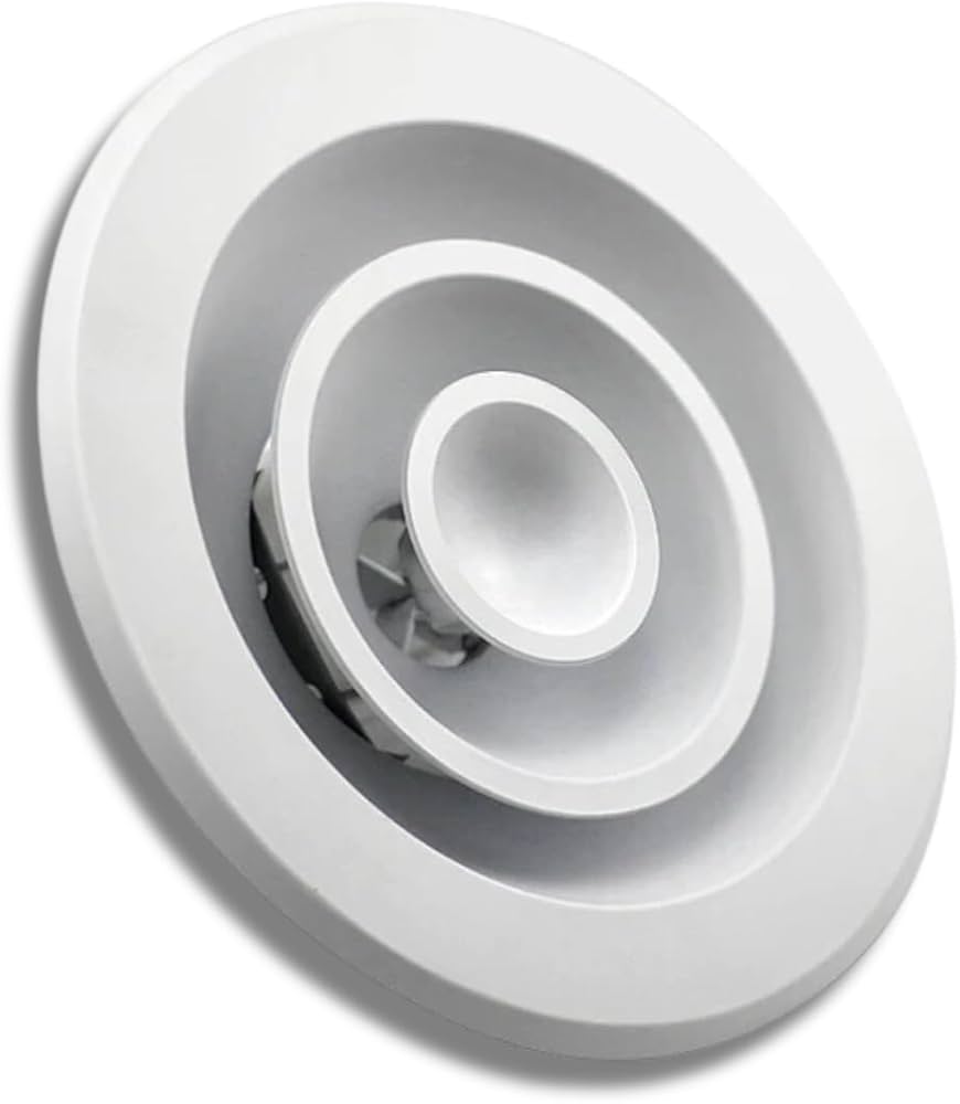 Plumber Supply Adjustable Heat Diffusers For Hot Air Ducts