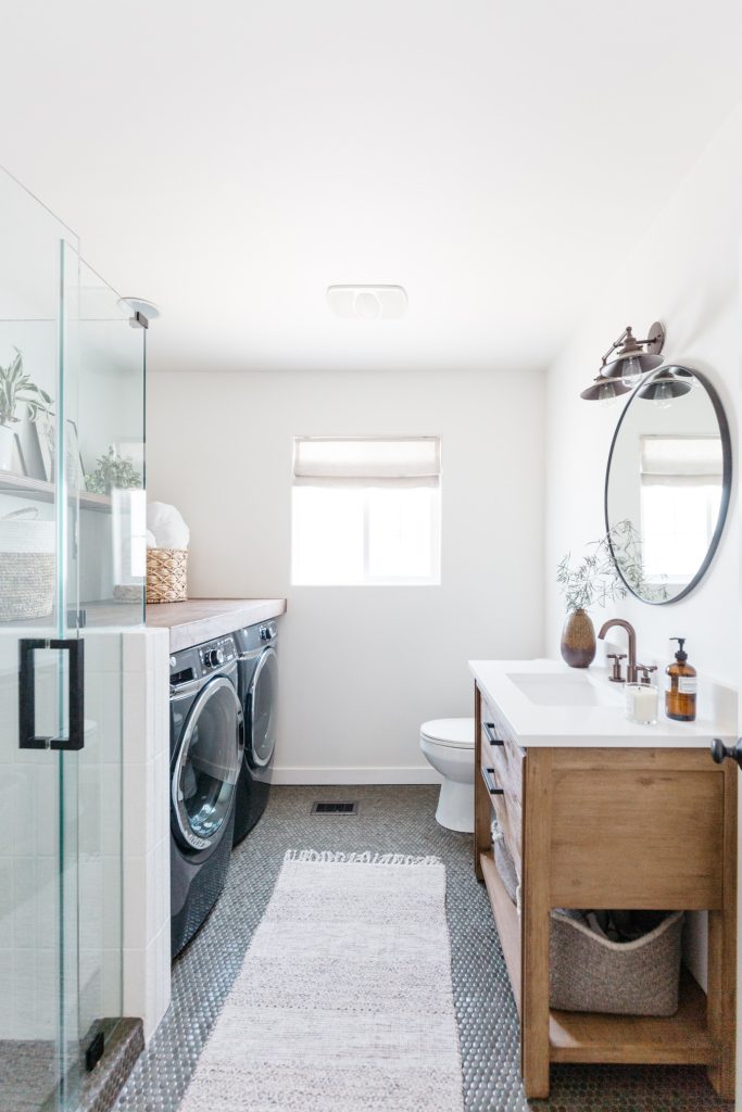 Plumbing A Laundry Room And Bathroom Back To Back