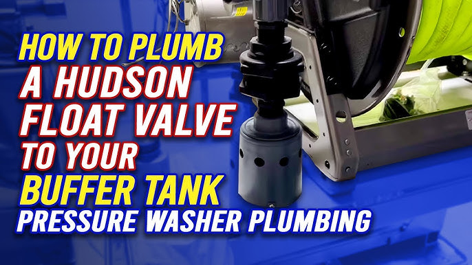 Plumbing A Pressure Washer With A Tank And Float