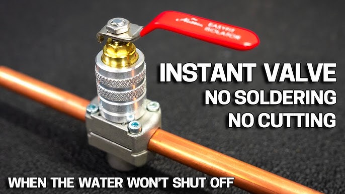 How to Add a Shut Off Valve on 1.25 PVC Pipe