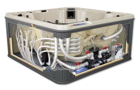 Plumbing Diagram Of A Sundance Altamar 2000 Series Spa