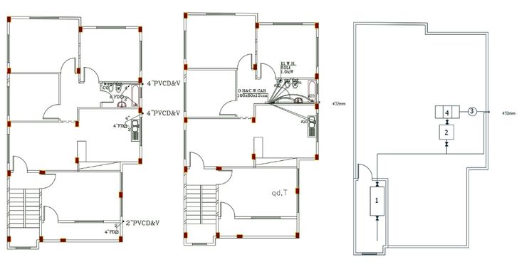 Smart Plumbing Layout for 3-Bedroom 1.5 Bath Homes
