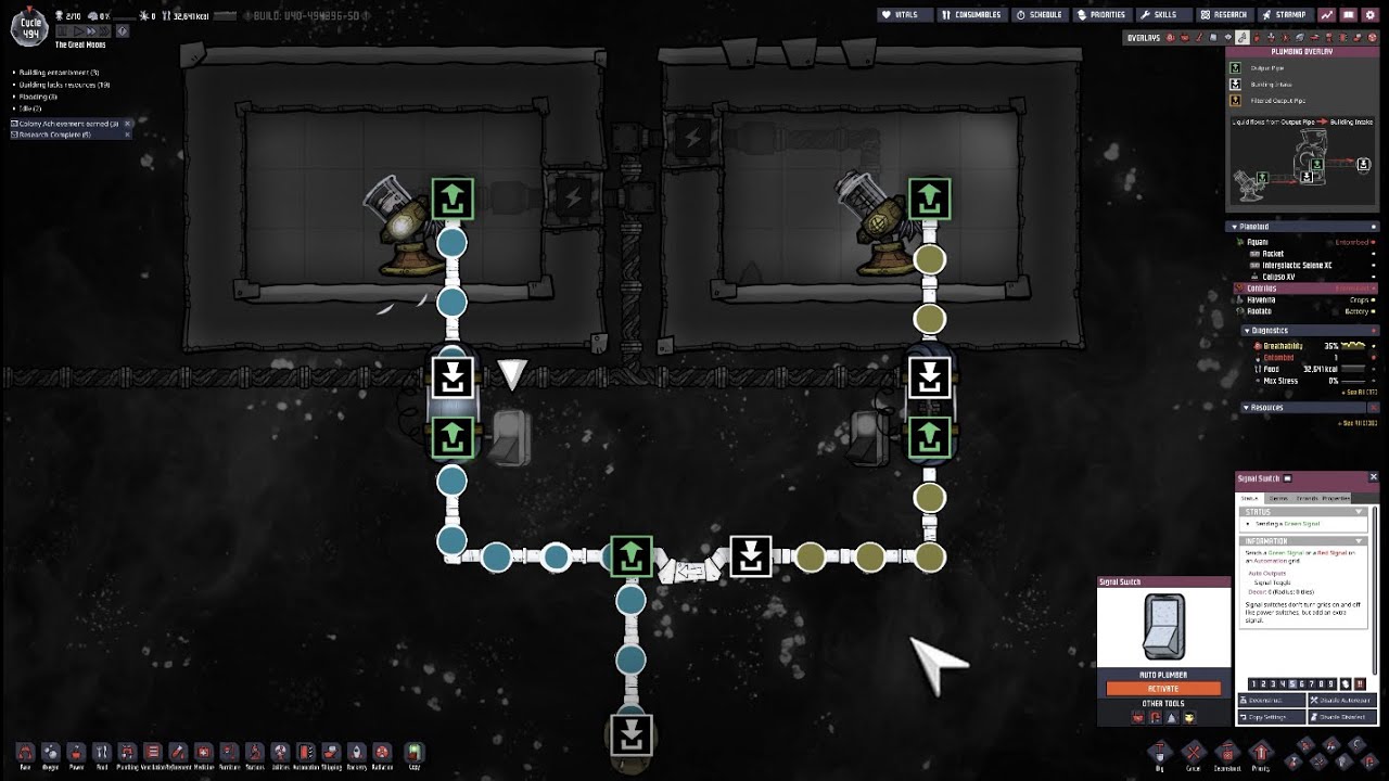 Plumbing Oxygen Not Included: Which Is Input And Output?
