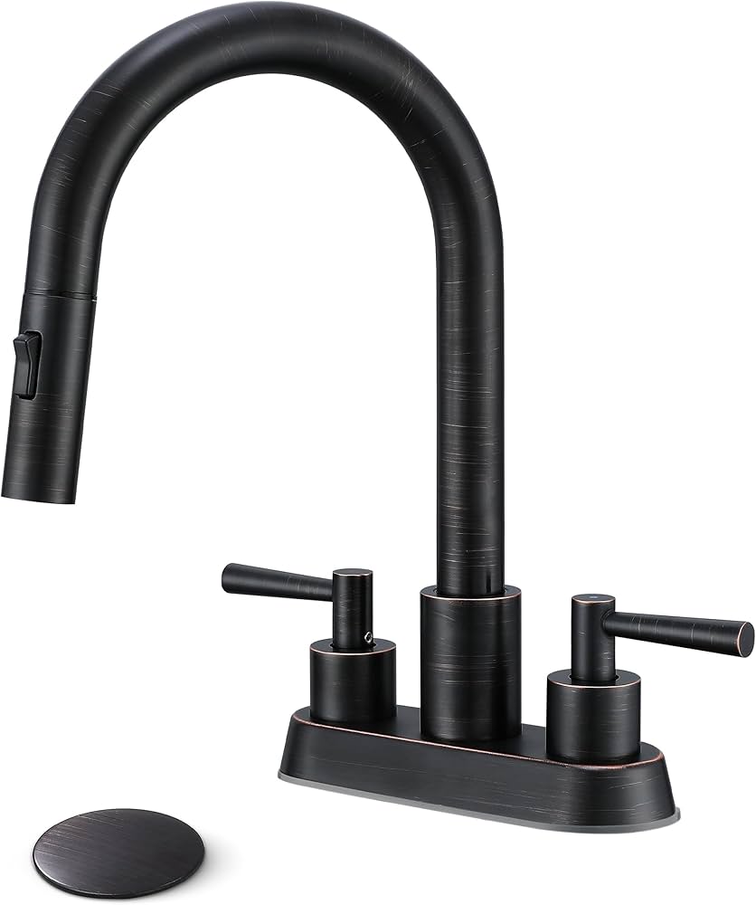 Oil Bronze Faucet Pull-Out Sprayer Parts Guide