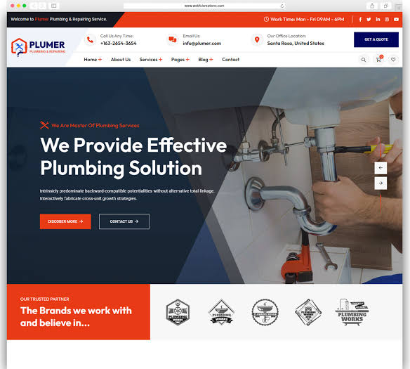 Free Plumbing & Construction WordPress Themes: Top Picks 2026