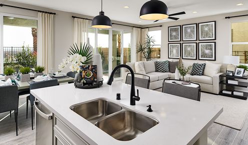 Plumbing in 2004 Arizona Richmond American Homes