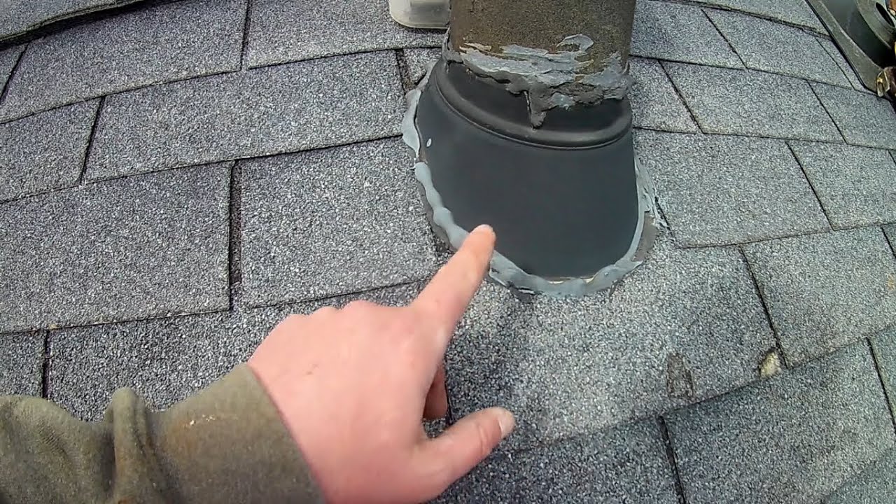 Fix Leaks Fast: Plumbing Vent Pipe Roof Flashing Replacement Rain Collar 3.5
