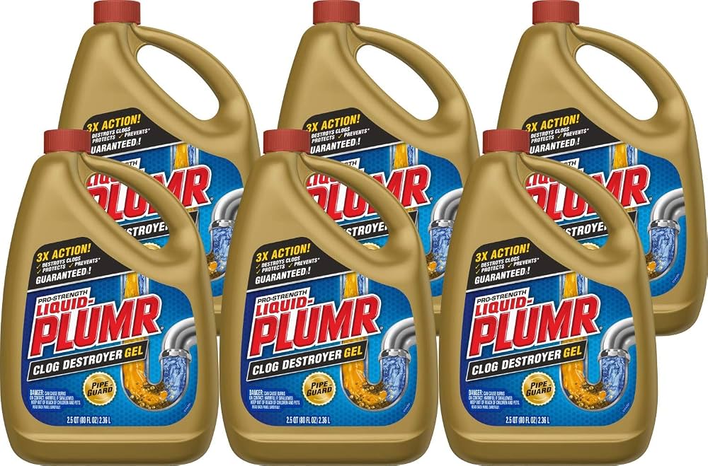 Pro Strength Liquid Plumber Clogged Destroyer Plus Pipe Guard Review
