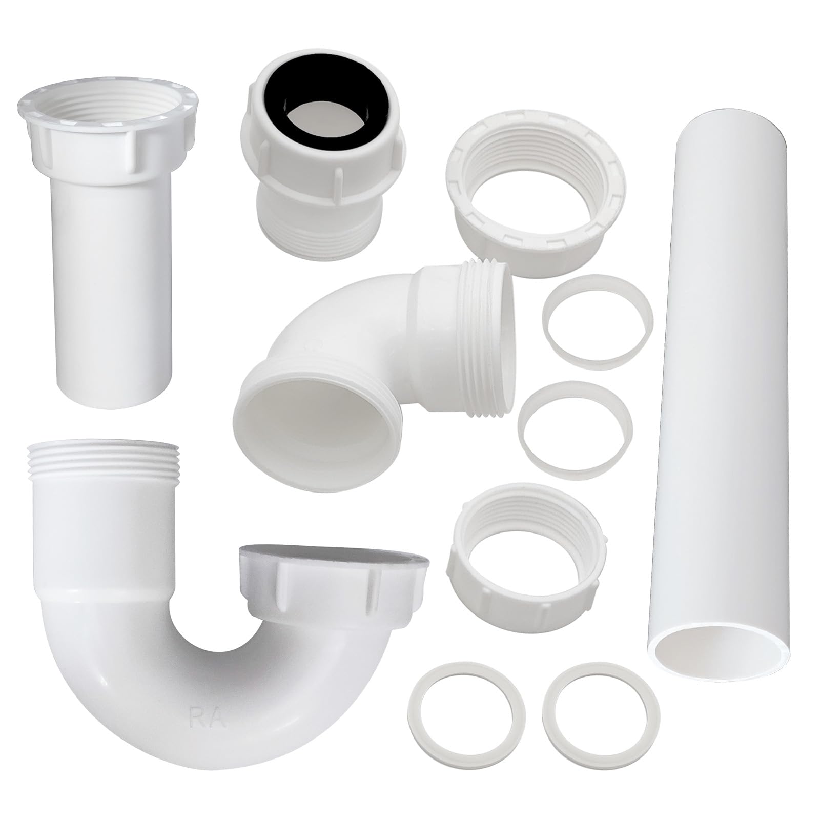 PVC Plumbing 1 1/4 Under 2 Sinks Fittings Guide